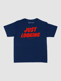 just looking baby tee - In Print We Trust