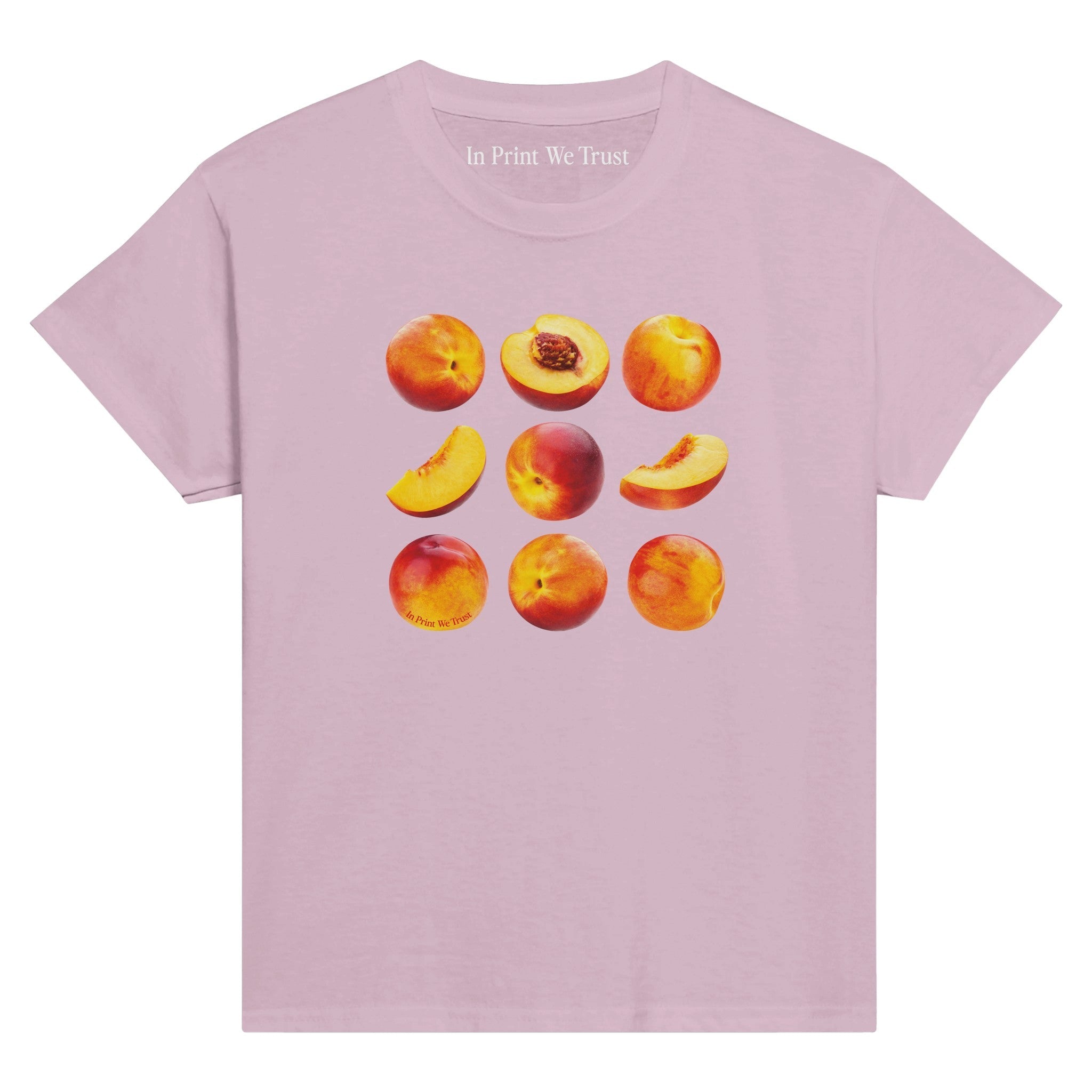 'Just Peachy' baby tee - In Print We Trust