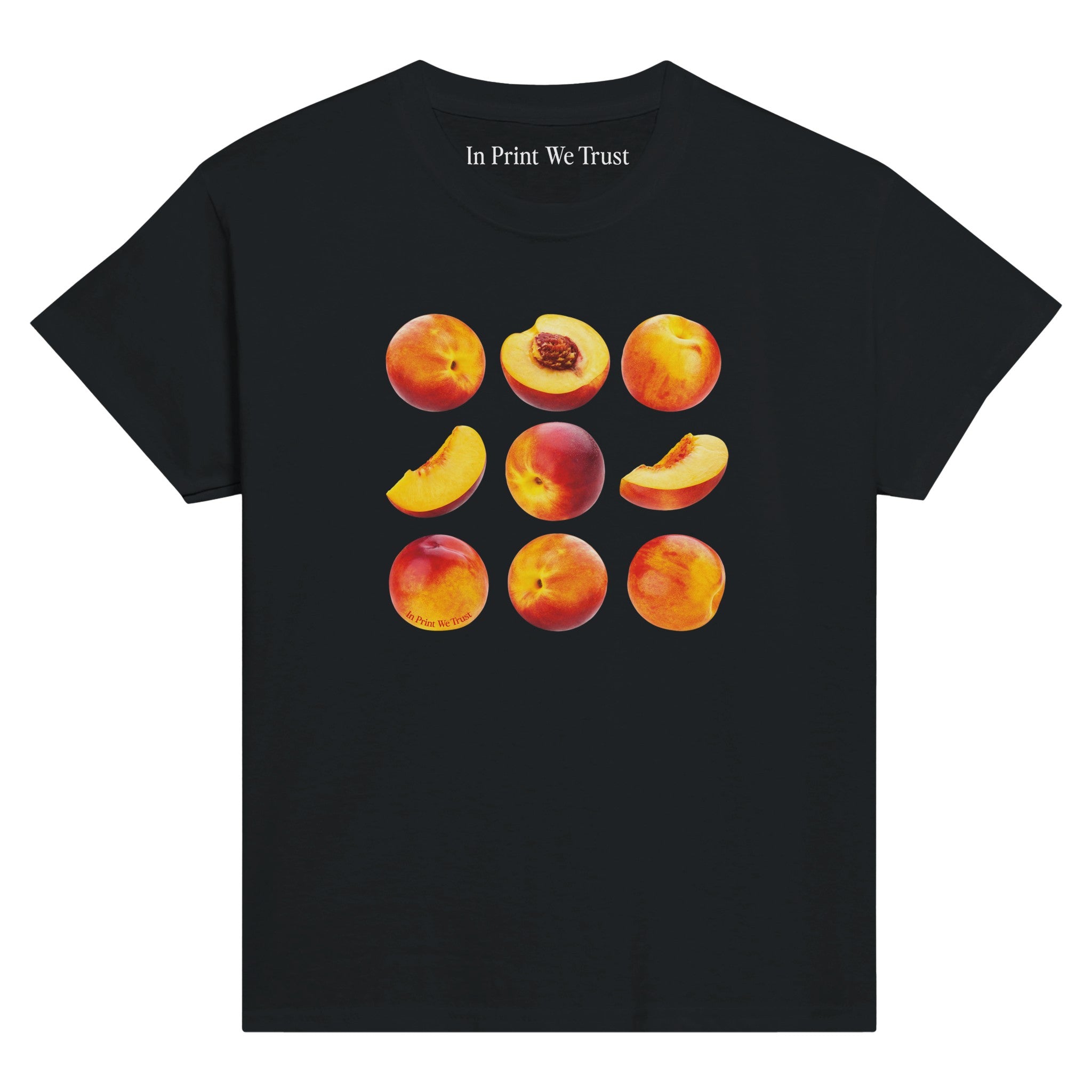 'Just Peachy' baby tee - In Print We Trust