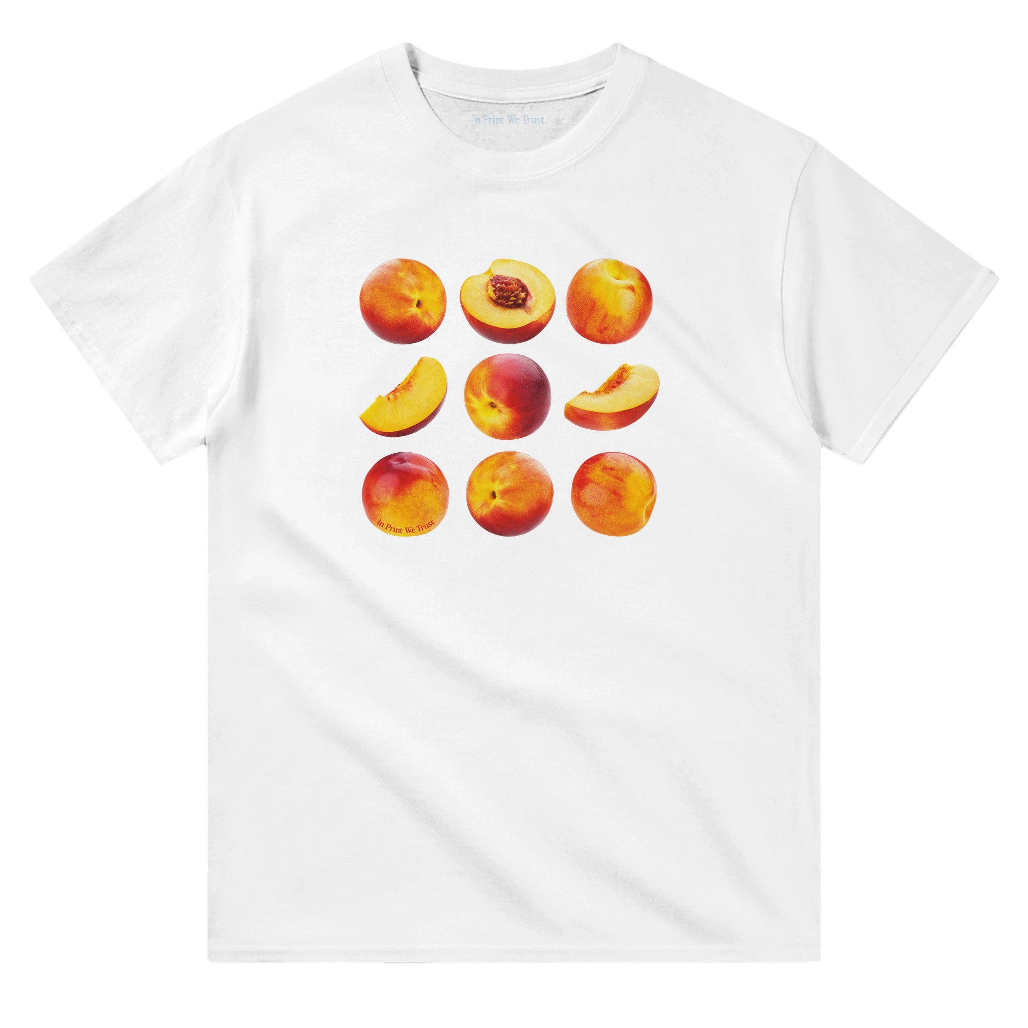 'Just Peachy' classic tee - In Print We Trust