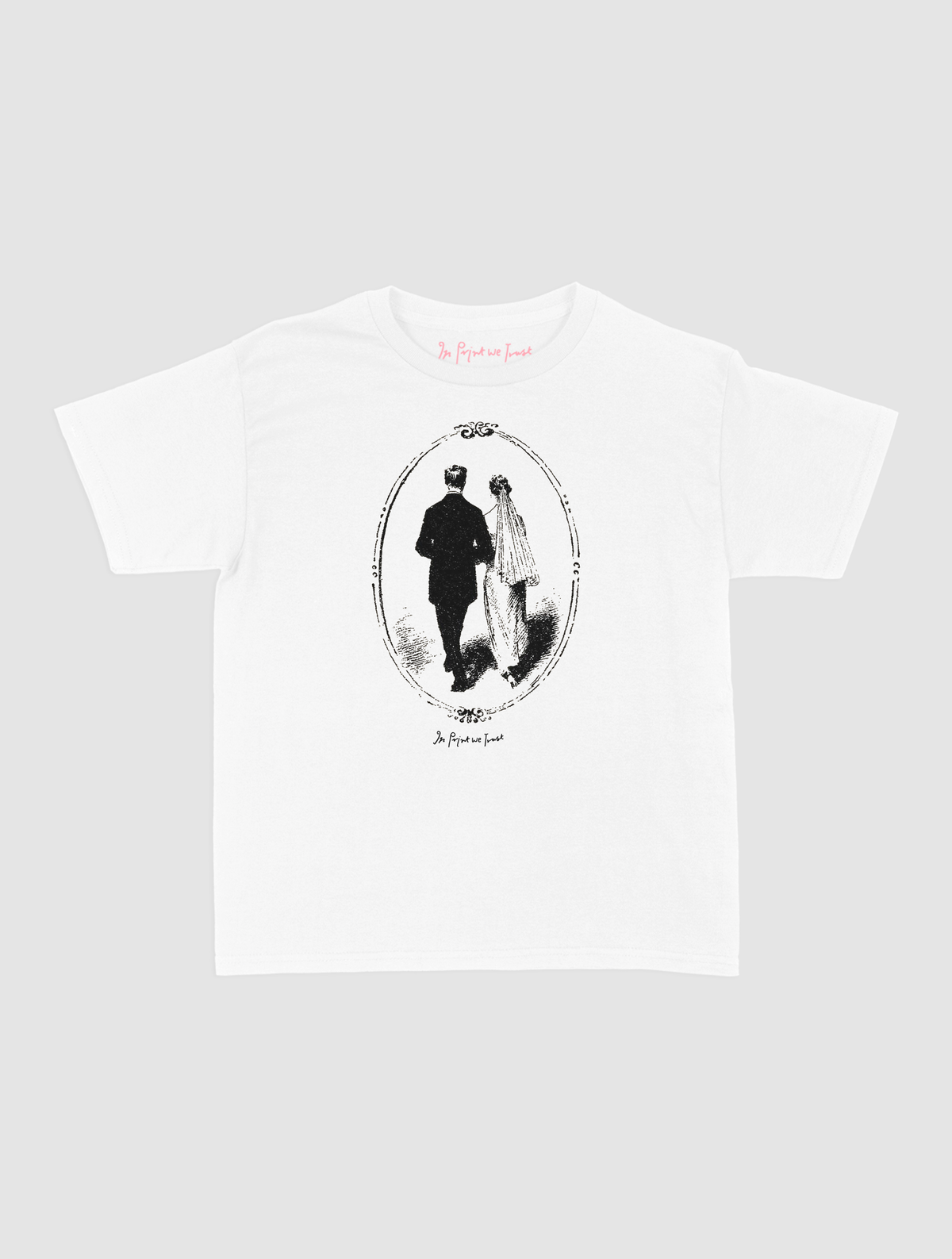 just married baby tee