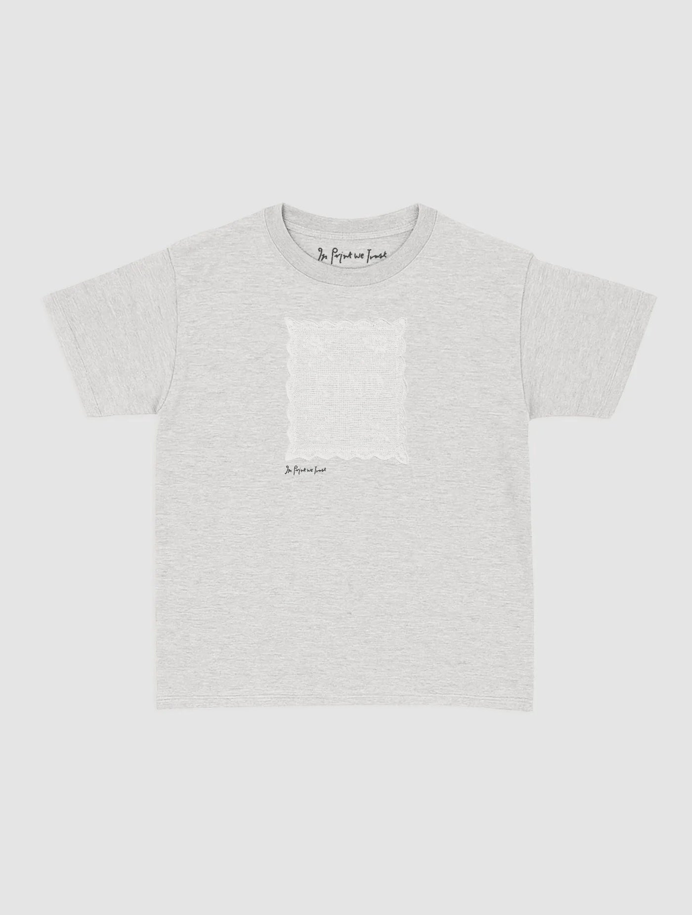 kind crochet baby tee - In Print We Trust