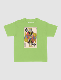 king of clubs baby tee - In Print We Trust