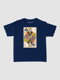king of clubs baby tee - In Print We Trust