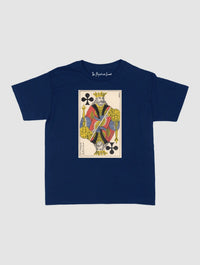 king of clubs baby tee - In Print We Trust