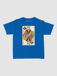 king of clubs baby tee - In Print We Trust