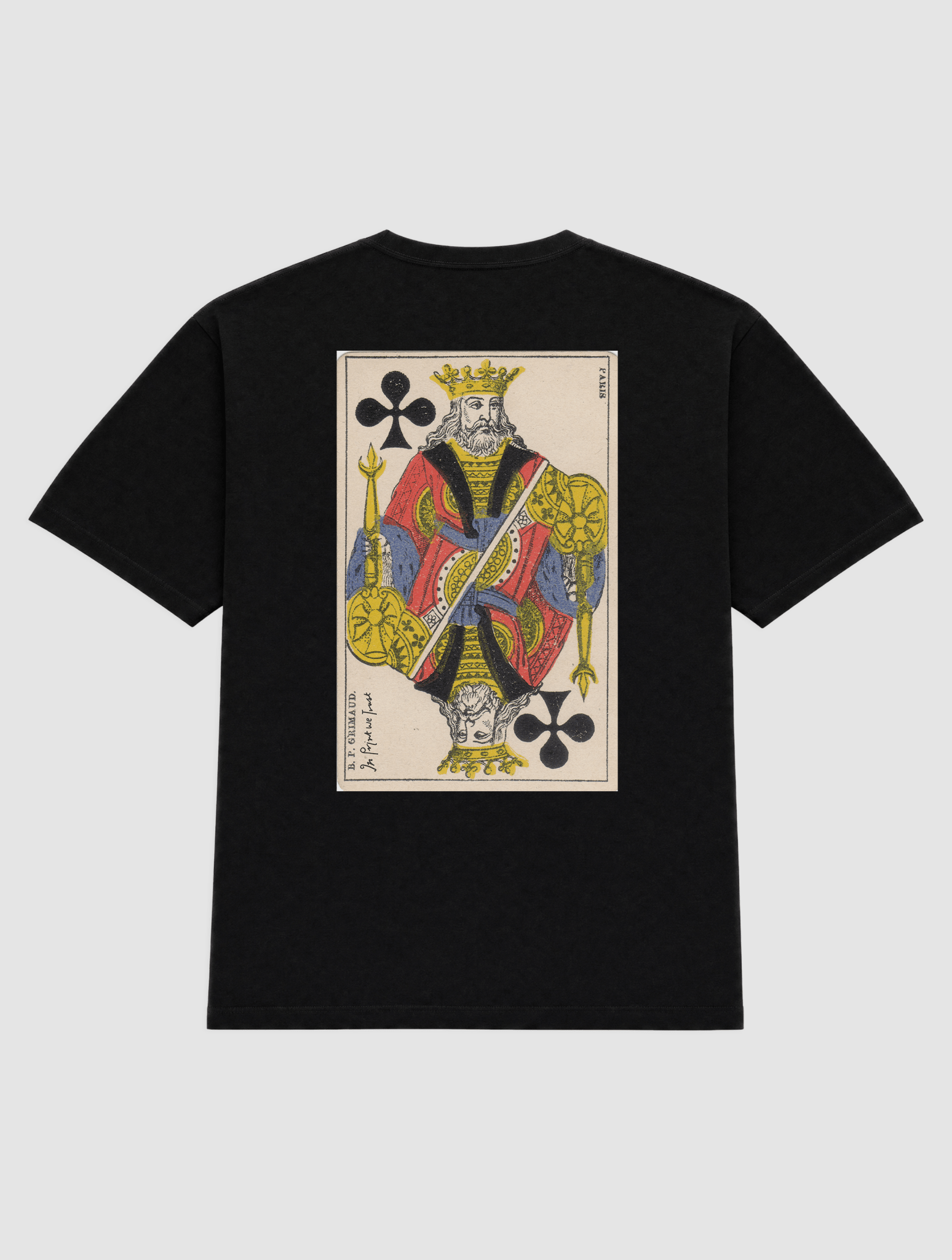 king of clubs heavyweight tee - In Print We Trust