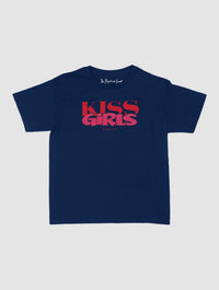kiss girls baby tee - In Print We Trust