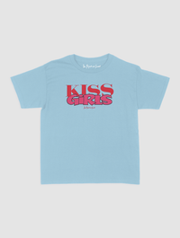 kiss girls baby tee - In Print We Trust