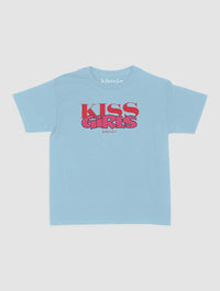 kiss girls baby tee - In Print We Trust