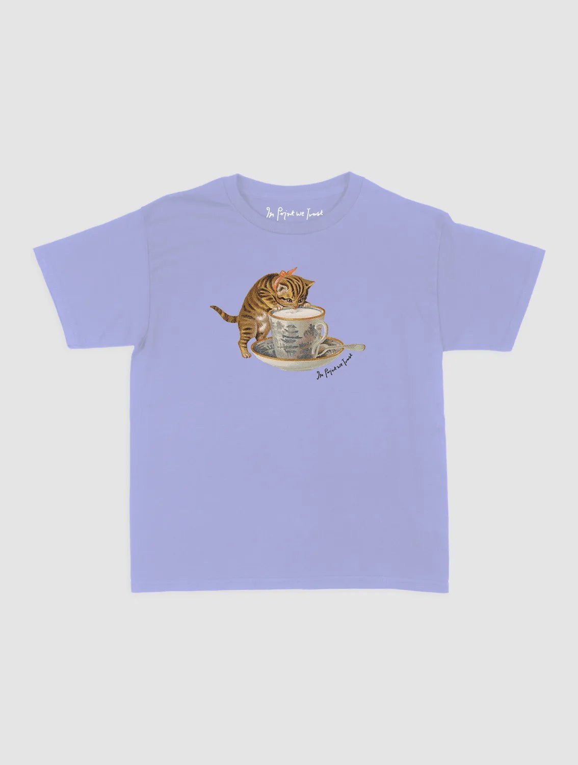 kitten baby tee - In Print We Trust