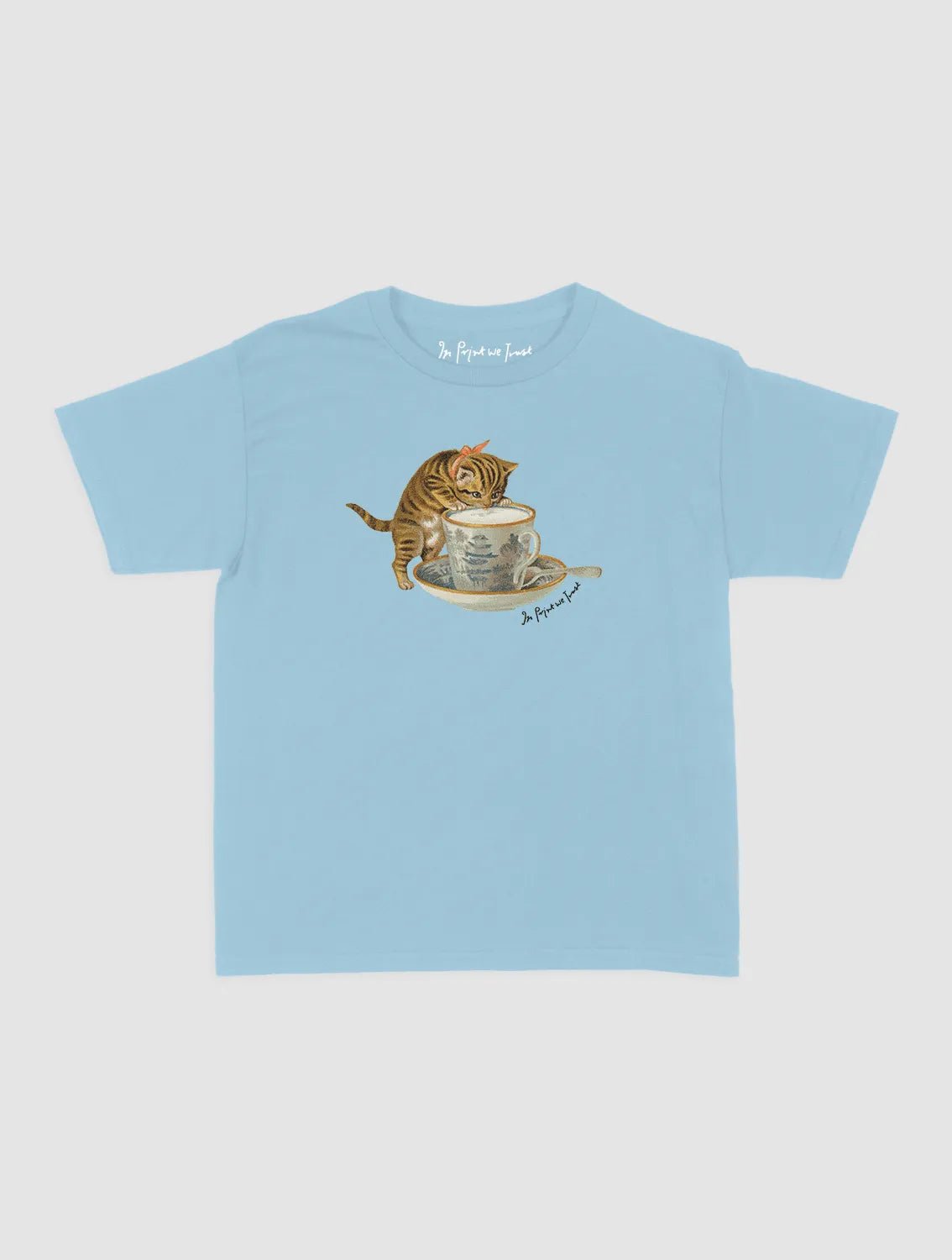 kitten baby tee - In Print We Trust