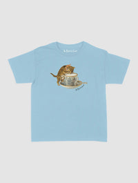 kitten baby tee - In Print We Trust