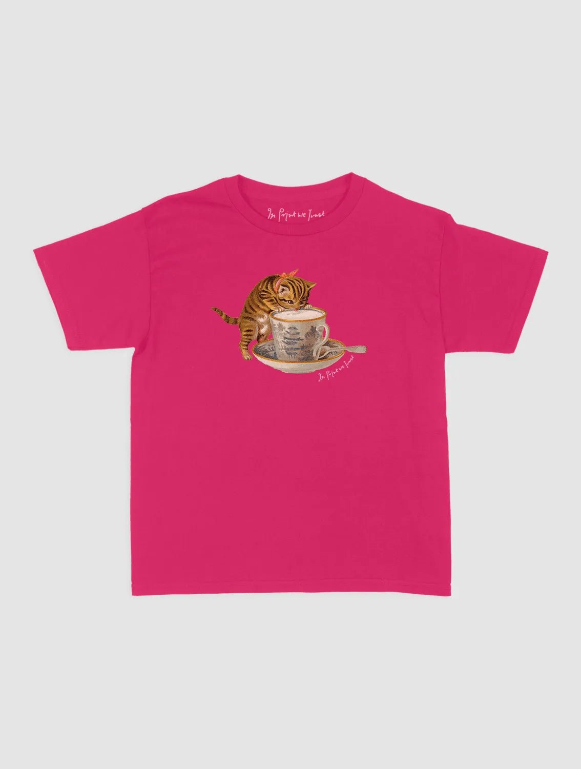 kitten baby tee - In Print We Trust