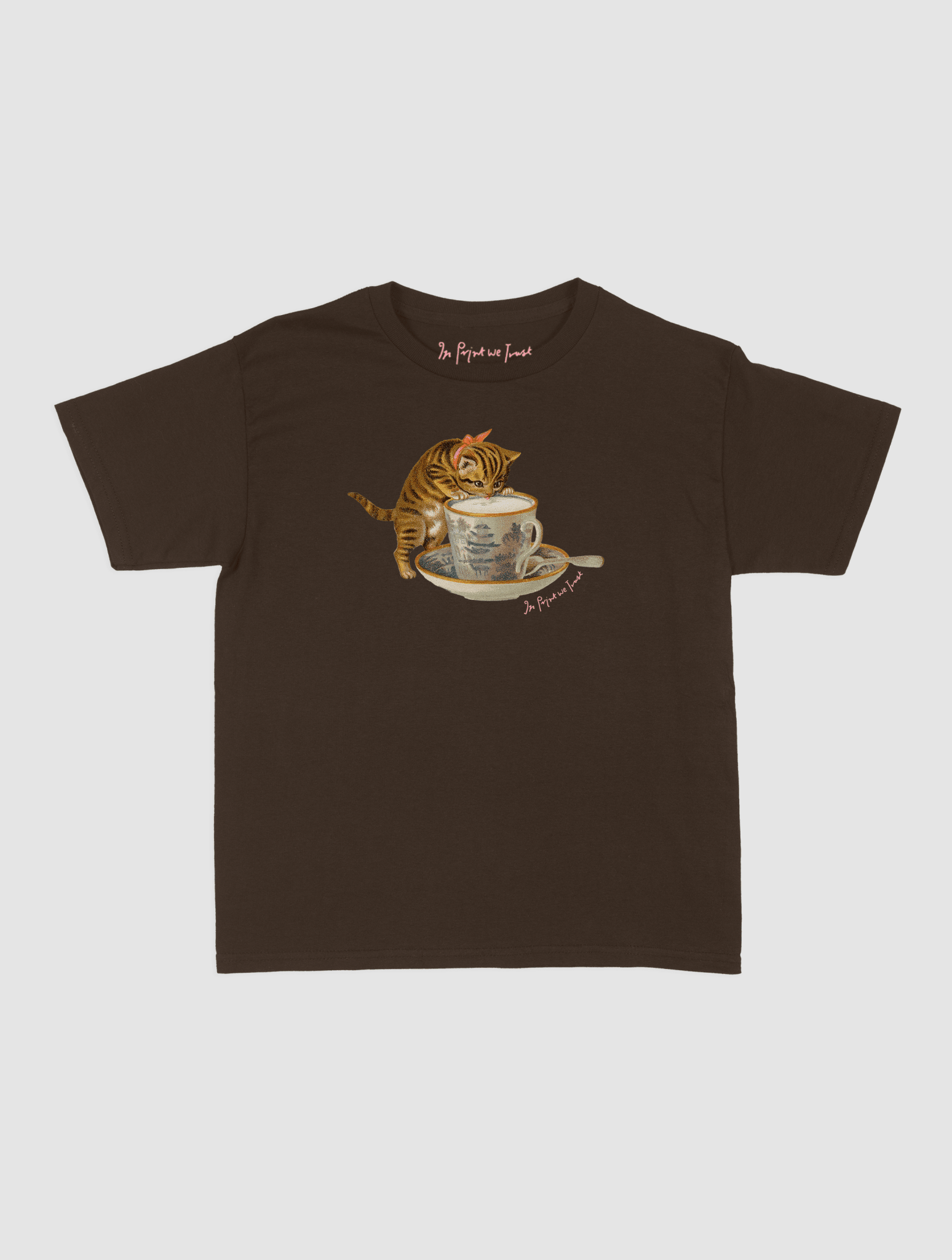 kitten baby tee - In Print We Trust