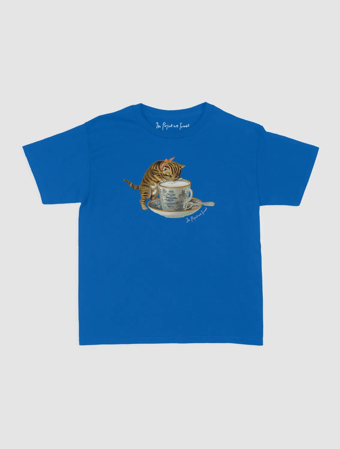 kitten baby tee - In Print We Trust