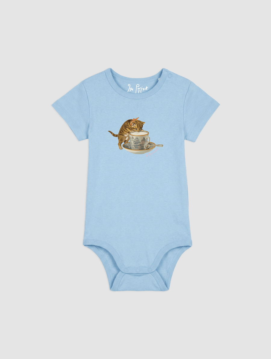 kitten bodysuit for babies - In Print We Trust