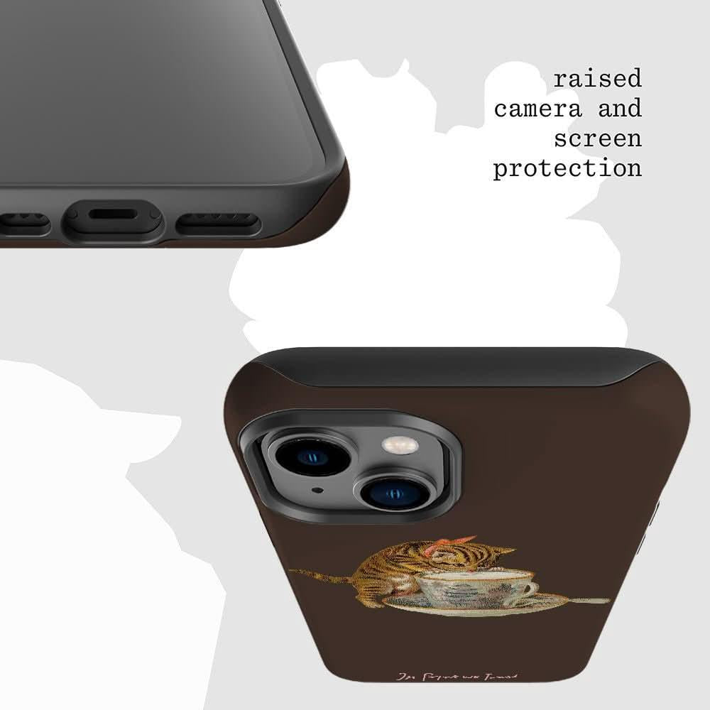 kitten tough iPhone case - In Print We Trust