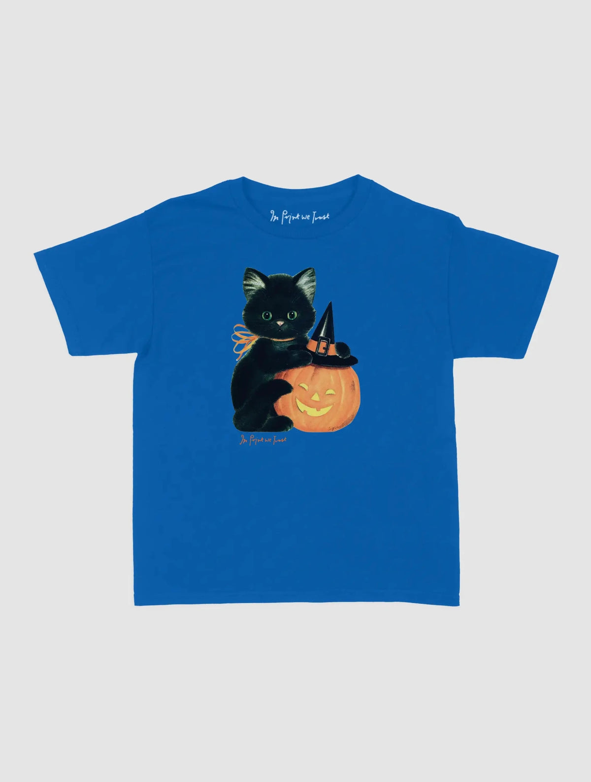 kitty baby tee - In Print We Trust