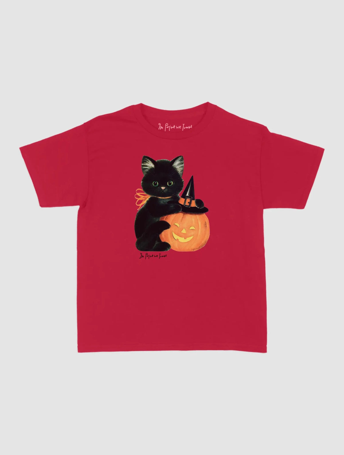 kitty baby tee - In Print We Trust
