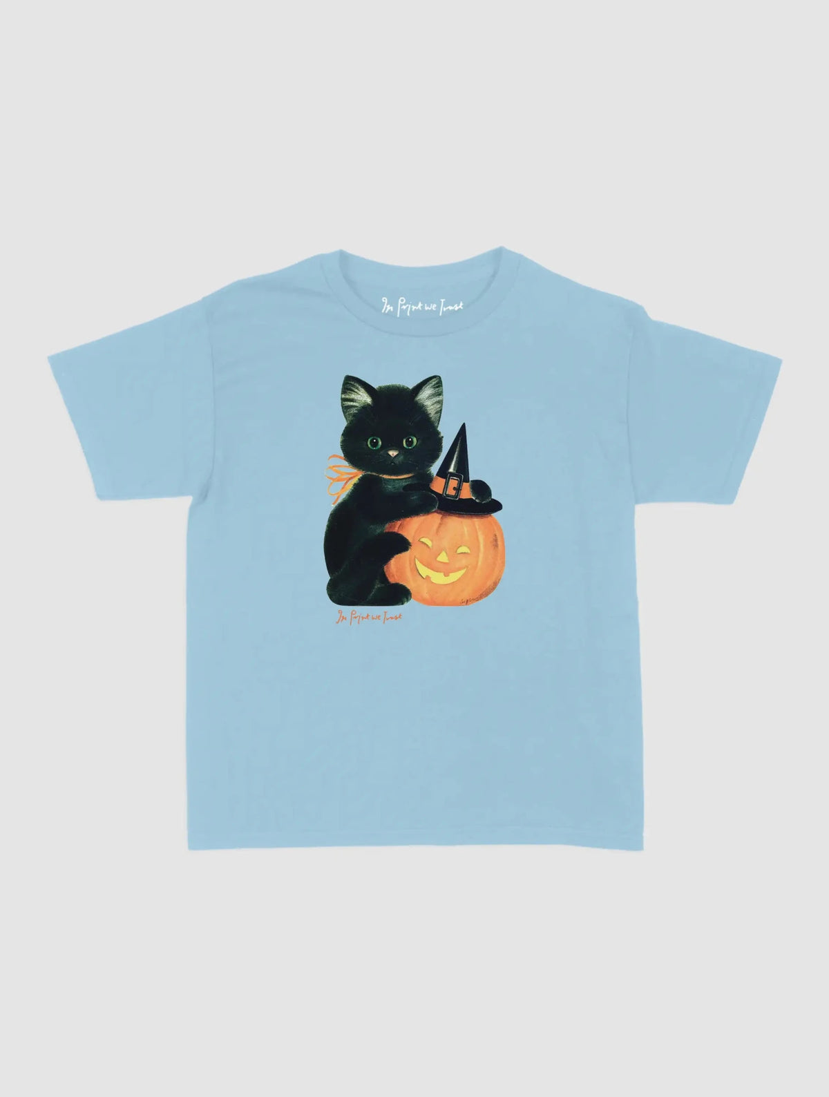 kitty baby tee - In Print We Trust