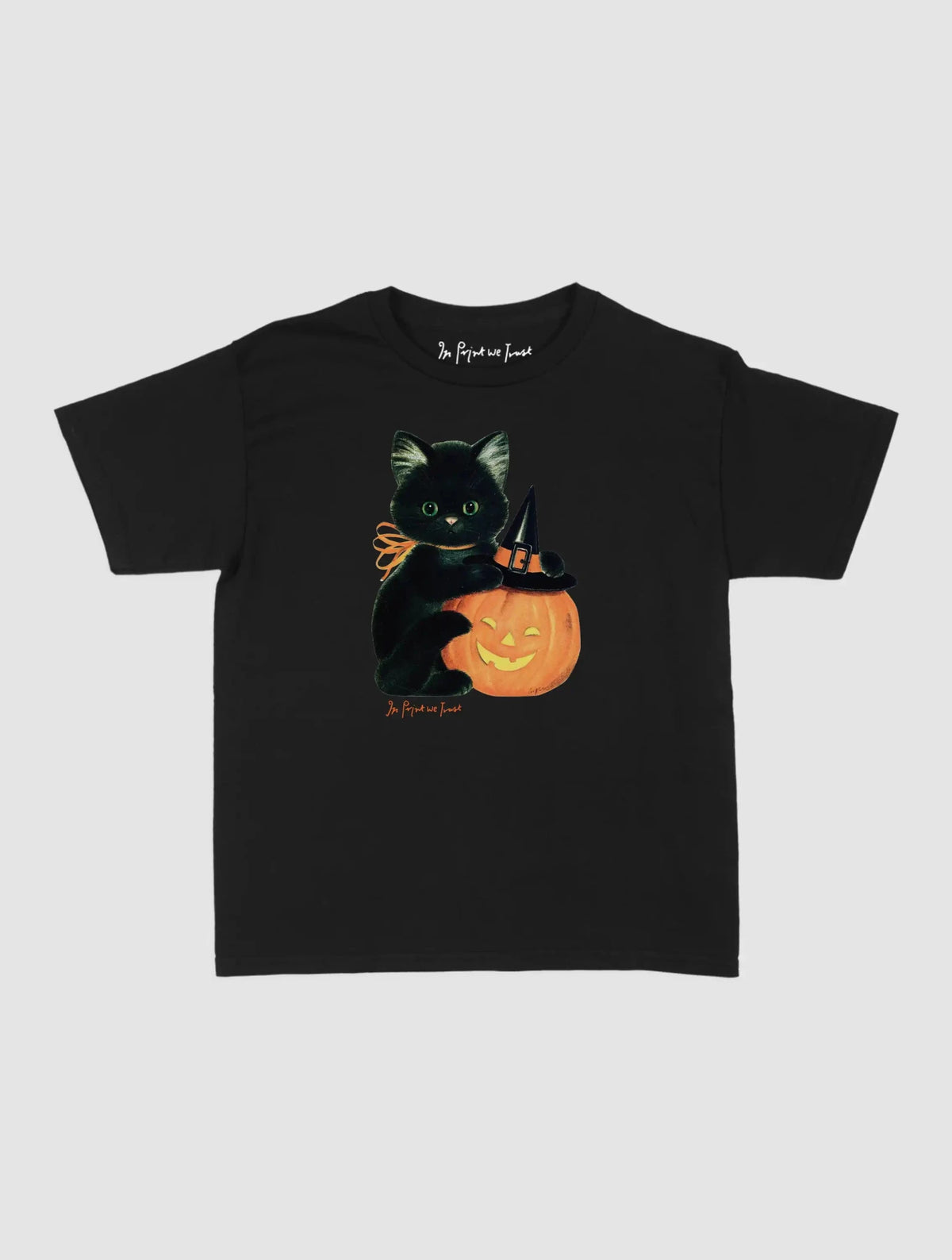 kitty baby tee - In Print We Trust