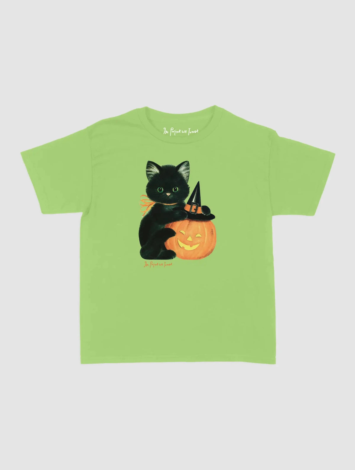 kitty baby tee - In Print We Trust