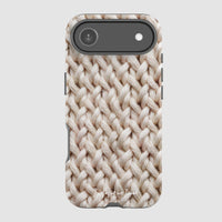 knit tough iPhone case - In Print We Trust