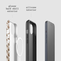 knit tough iPhone case - In Print We Trust