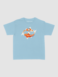 koi fish baby tee - In Print We Trust