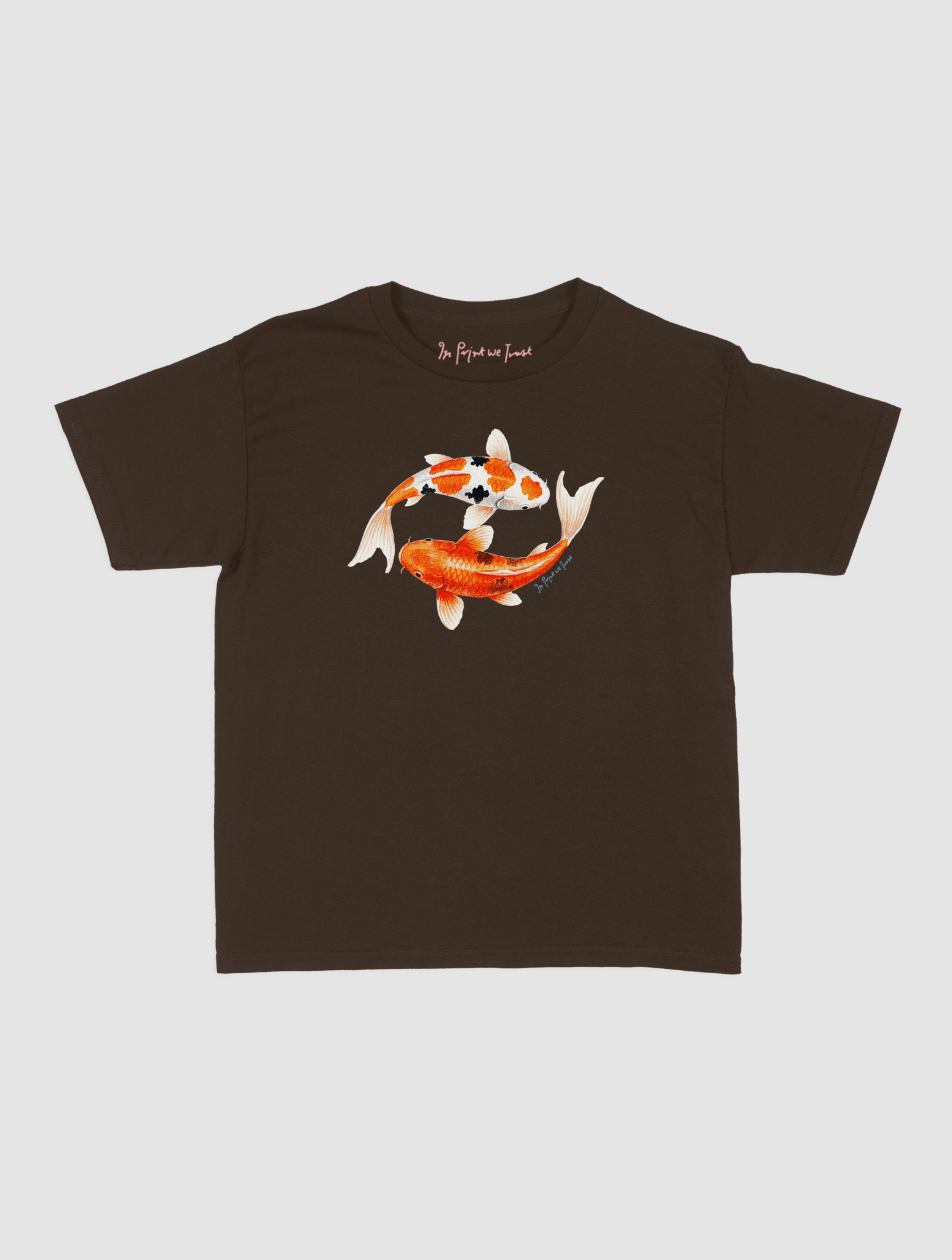 koi fish baby tee - In Print We Trust