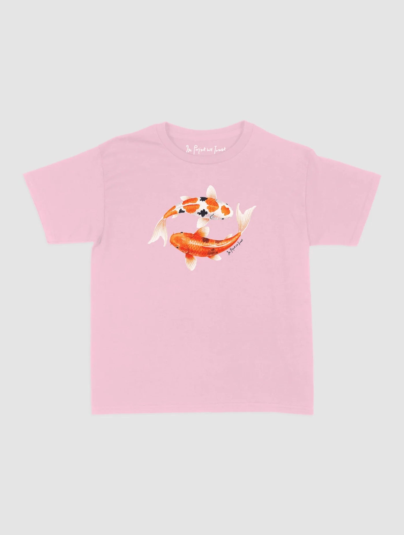 koi fish baby tee - In Print We Trust
