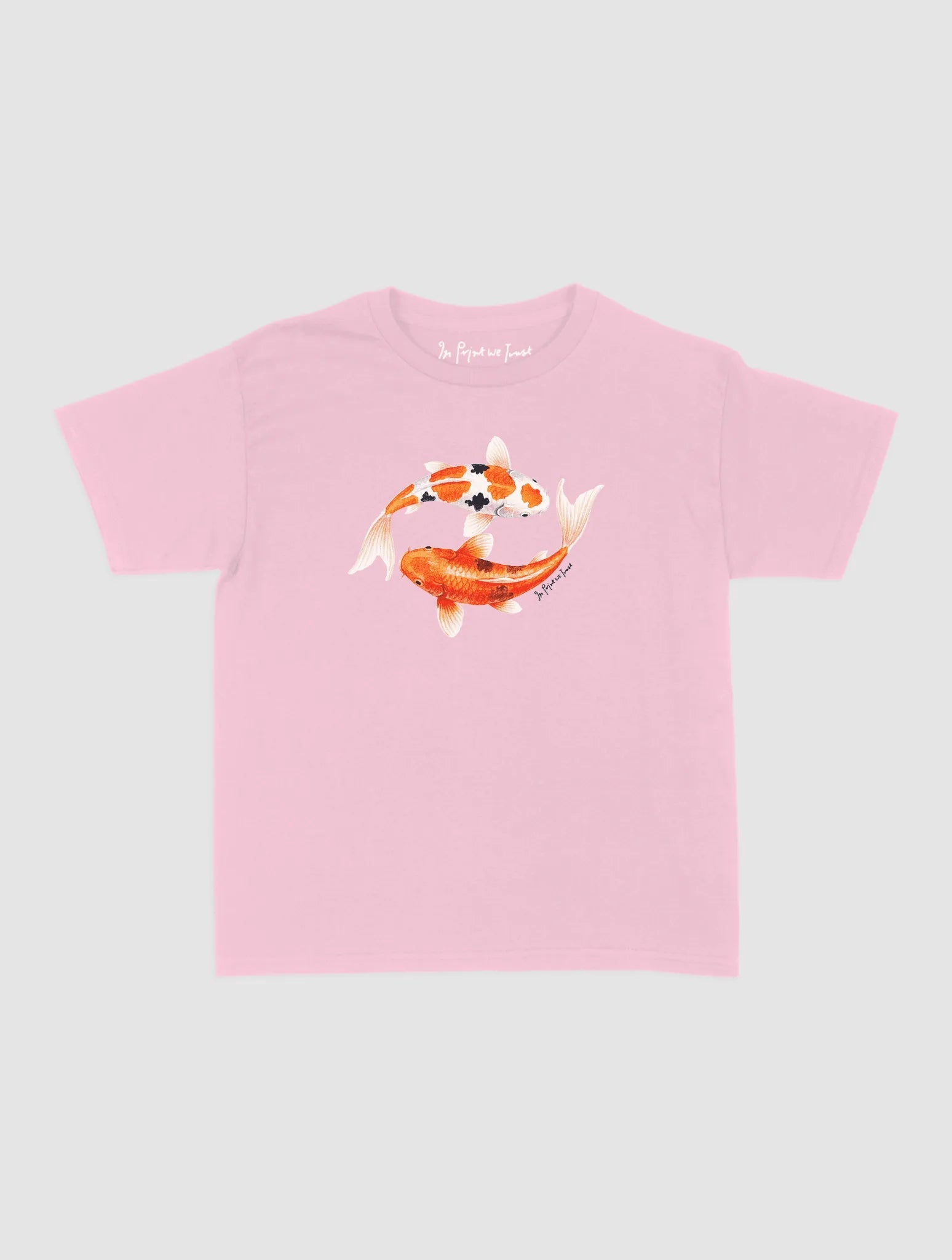 koi fish baby tee - In Print We Trust