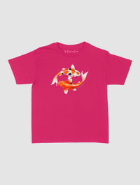 koi fish baby tee - In Print We Trust