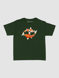 koi fish baby tee - In Print We Trust