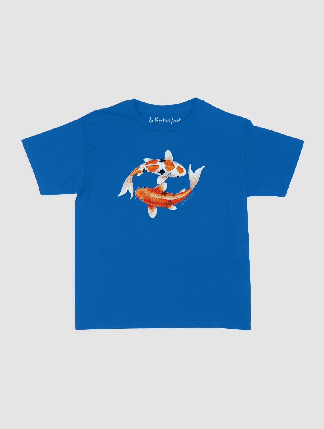 koi fish baby tee - In Print We Trust