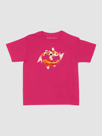 koi fish baby tee - In Print We Trust