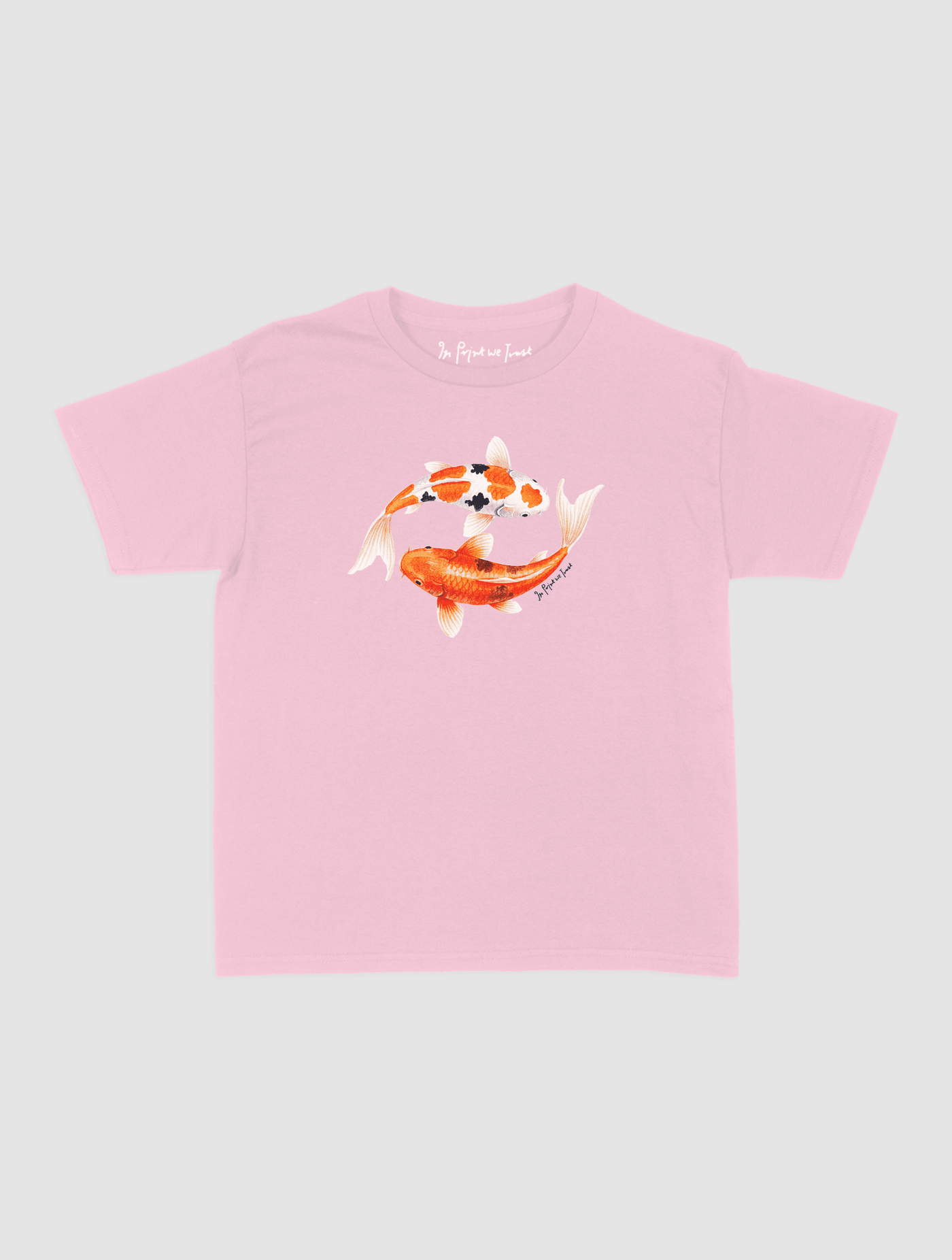 koi fish baby tee - In Print We Trust