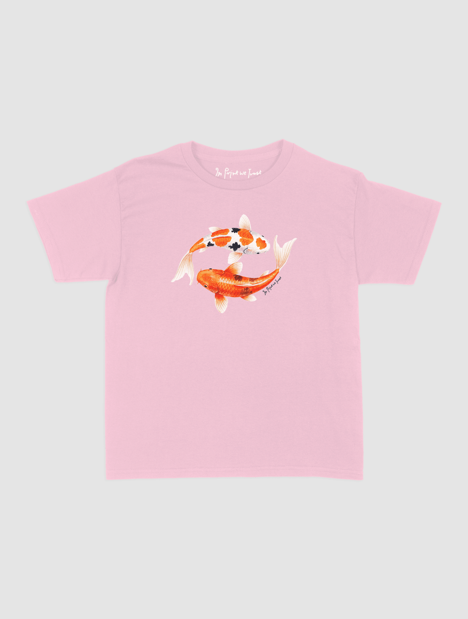koi fish baby tee - In Print We Trust