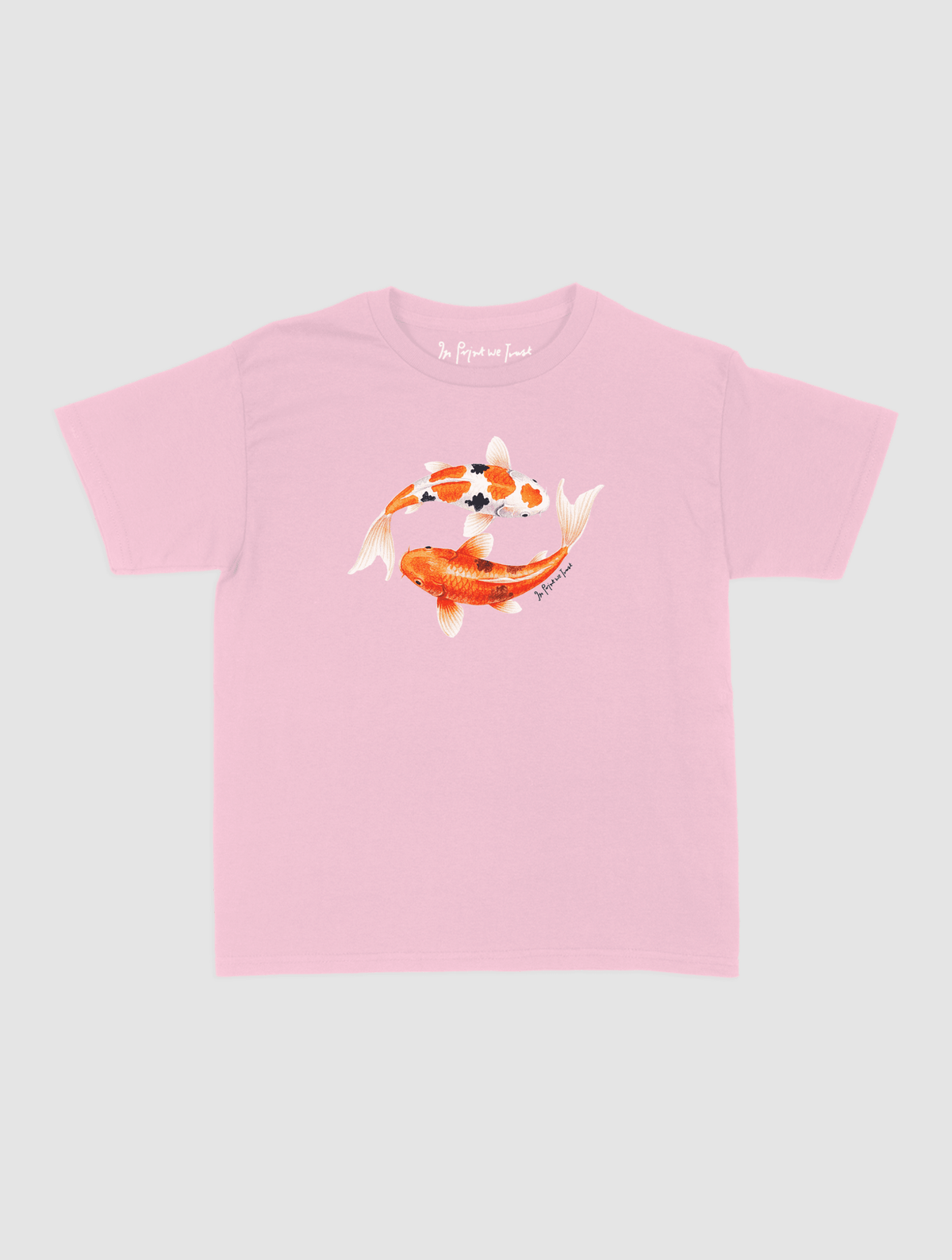 koi fish baby tee - In Print We Trust