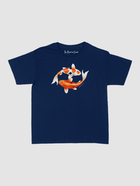 koi fish baby tee - In Print We Trust