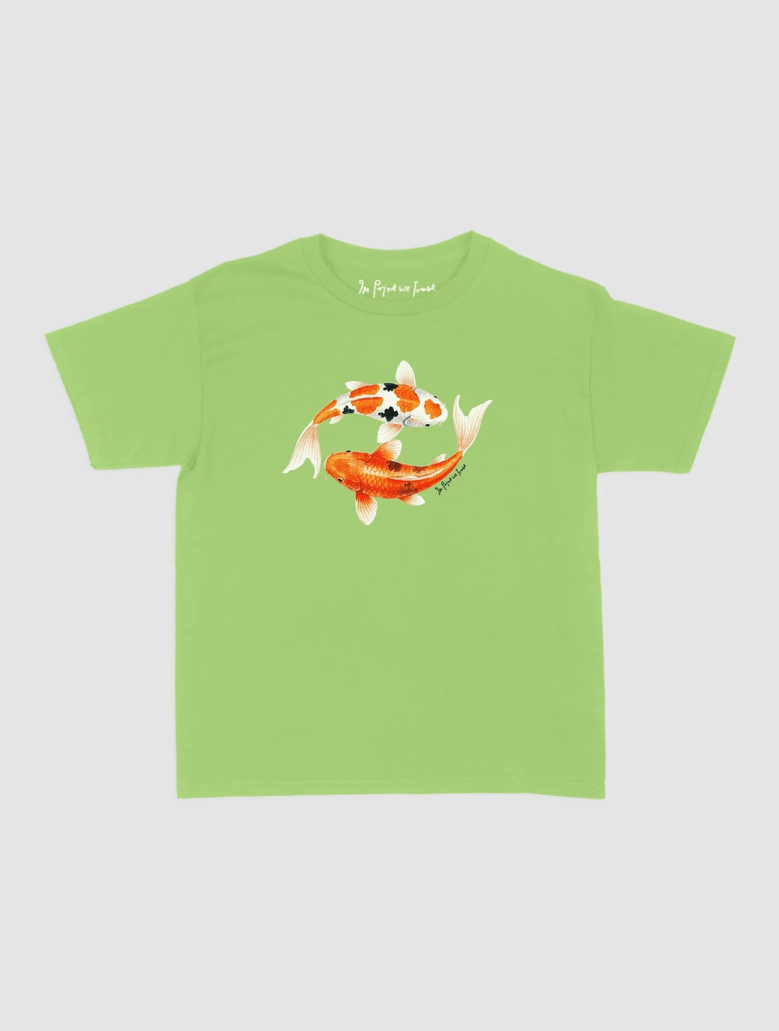 koi fish baby tee - In Print We Trust