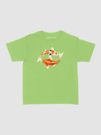 koi fish baby tee - In Print We Trust