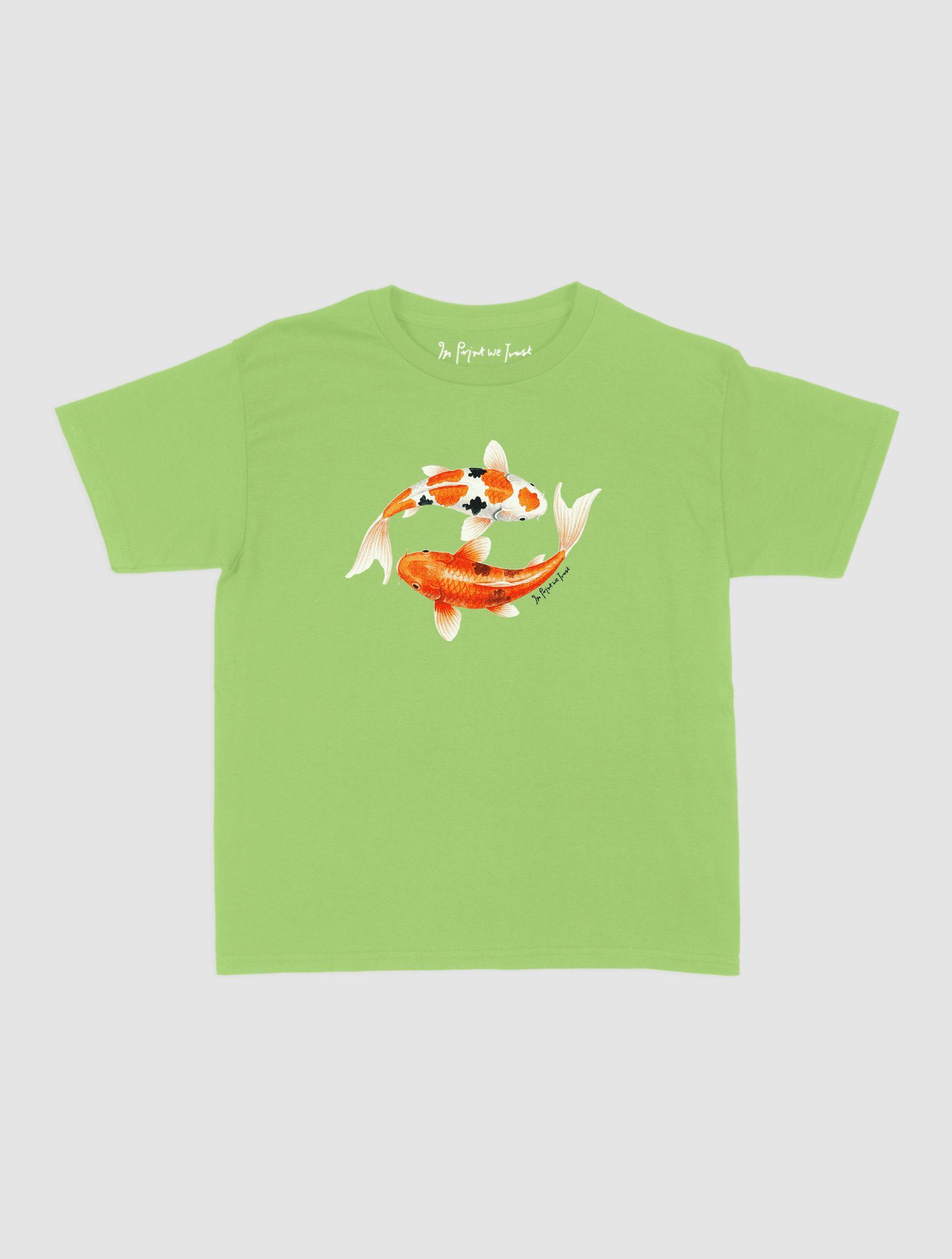 koi fish baby tee - In Print We Trust