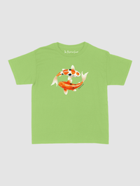 koi fish baby tee - In Print We Trust
