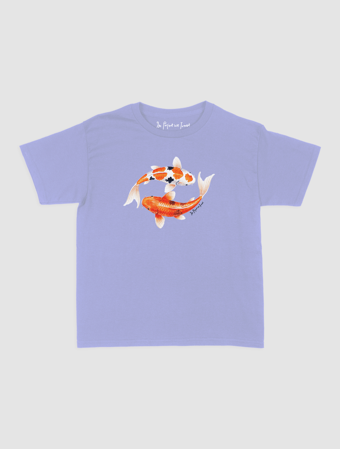 koi fish baby tee - In Print We Trust