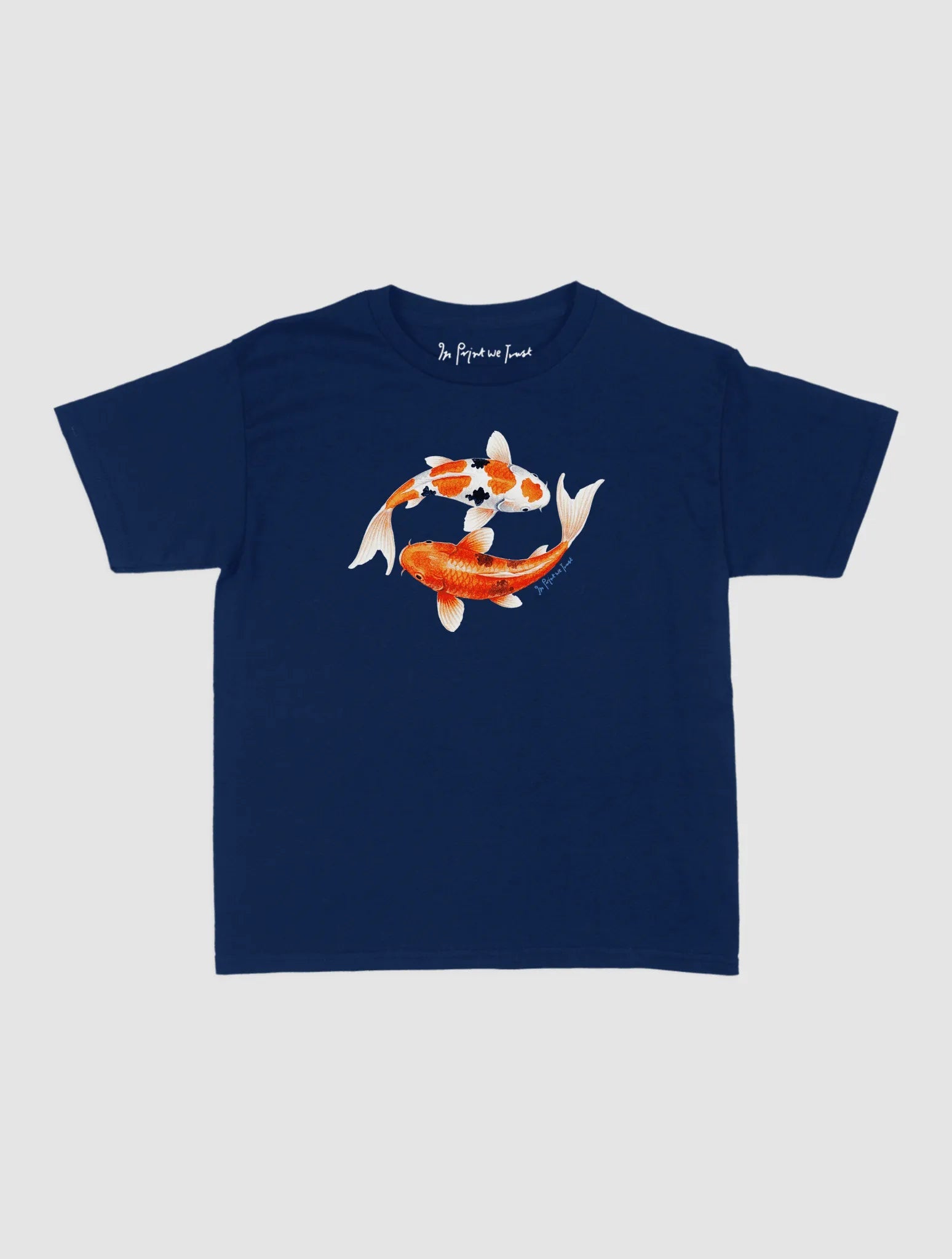 koi fish baby tee - In Print We Trust