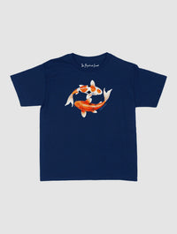 koi fish baby tee - In Print We Trust