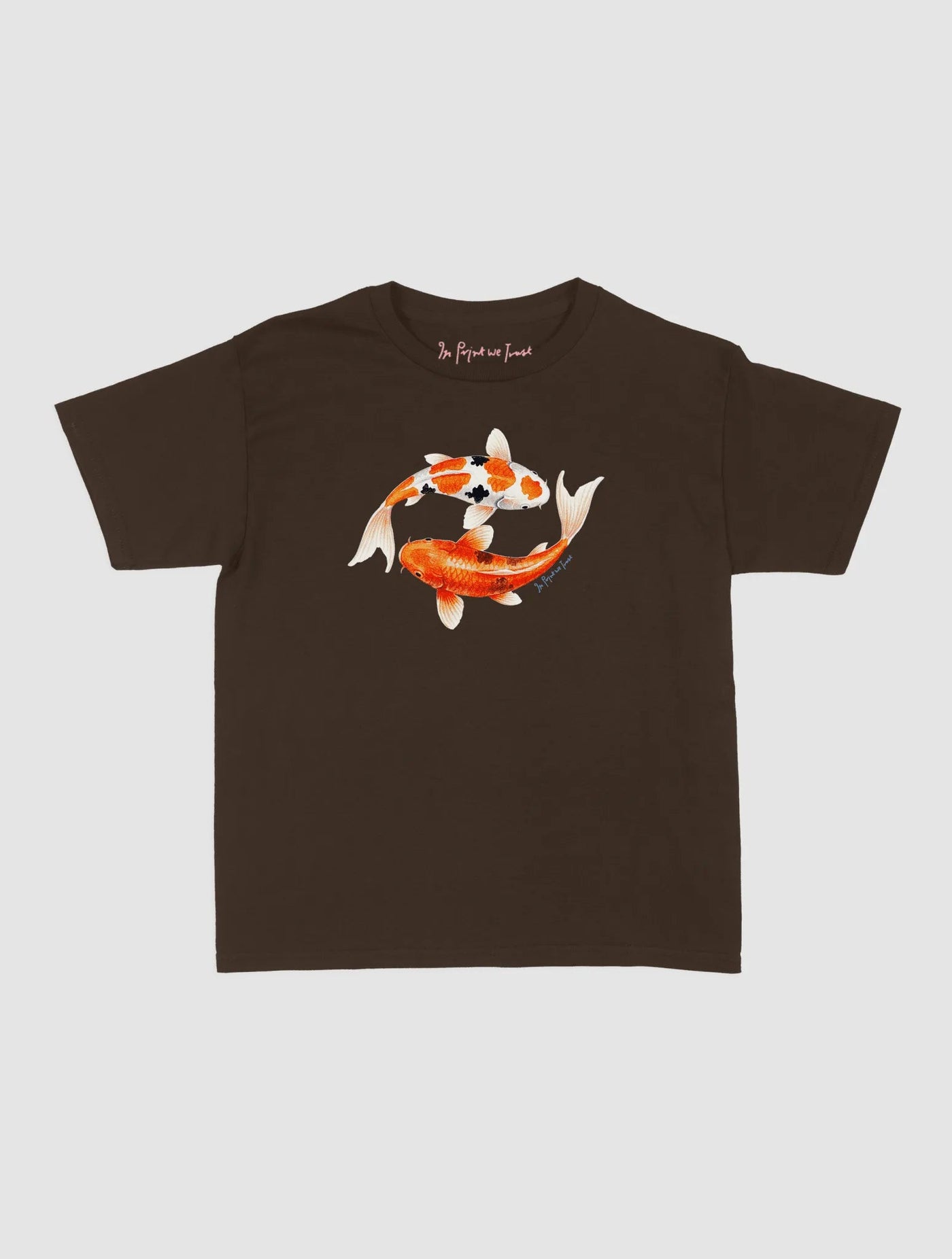 koi fish baby tee - In Print We Trust