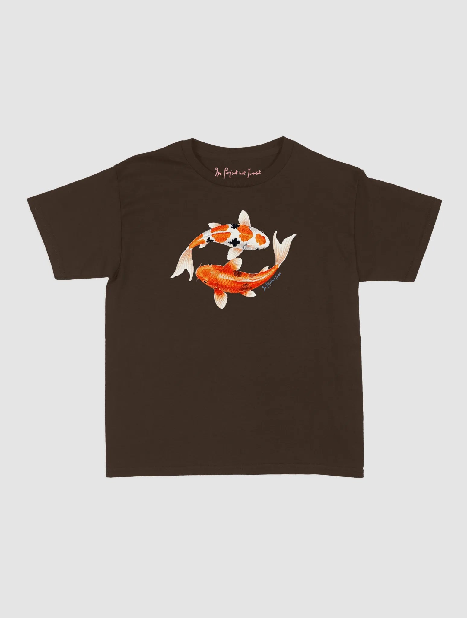 koi fish baby tee - In Print We Trust